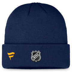 St. Louis Blues - Fanatics Authentic Pro Training Camp Cuffed Knit Hat Navy