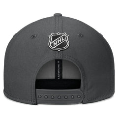 Vegas Golden Knights Fanatics Authentic Pro Training Camp Snapback Hat Charcoal