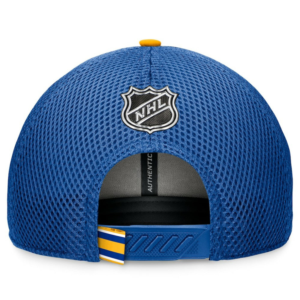 Buffalo Sabres - Fanatics 2024 NHL Draft On Stage Trucker Adjustable Hat Royal