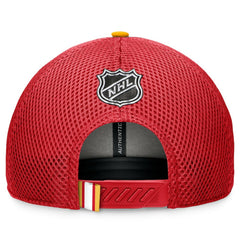 Calgary Flames - Fanatics 2024 NHL Draft On Stage Trucker Adjustable Hat Red