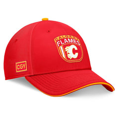 Calgary Flames - Fanatics 2024 NHL Draft Flex Hat Red