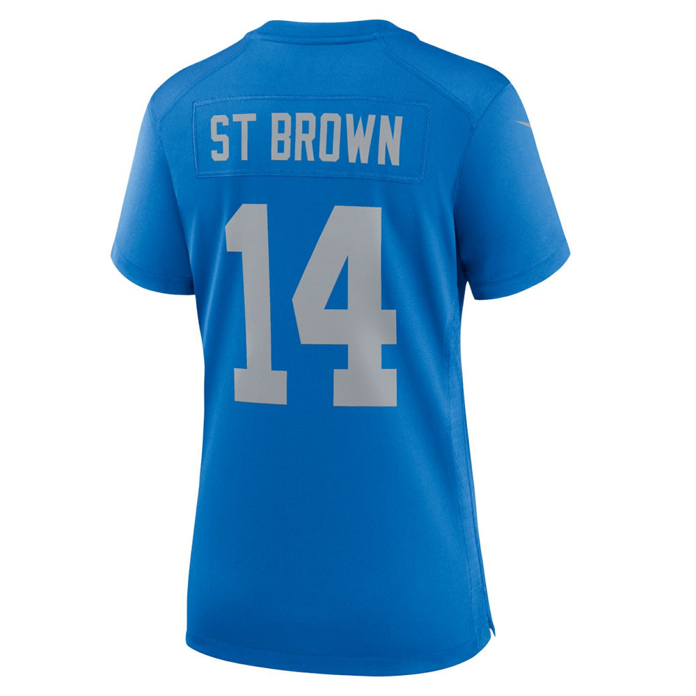 Amon-Ra St. Brown Detroit Lions Women's Alternate Game Jersey Blue - Nike