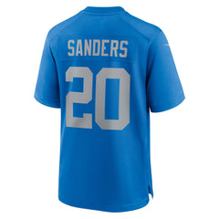 Barry Sanders Detroit Lions Alternate Game Jersey Blue - Nike