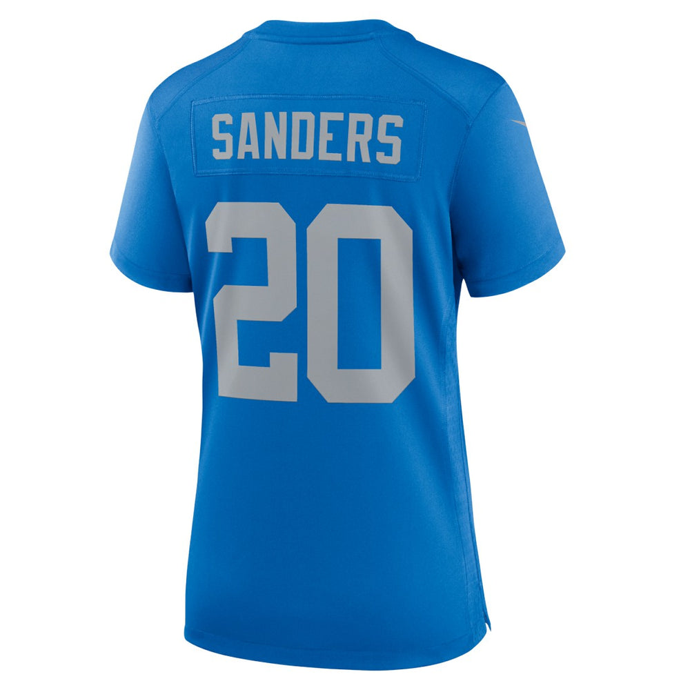 Barry Sanders Detroit Lions Women's Alternate Game Jersey Blue - Nike