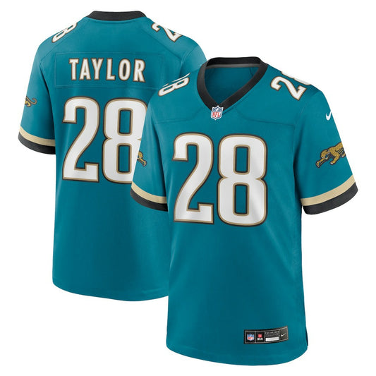 Fred Taylor Jacksonville Jaguars Prowler Throwback Retired Player Game Jersey - Teal | NFL Jerseys