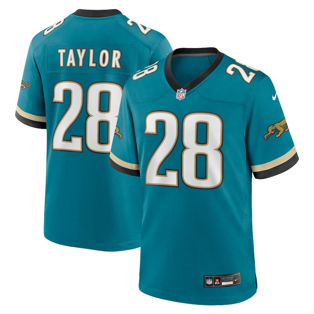 Fred Taylor Jacksonville Jaguars Prowler Throwback Retired Player Game Jersey Teal - Nike