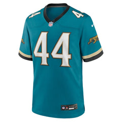 Travon Walker Jacksonville Jaguars Prowler Throwback Player Game Jersey Teal - Nike