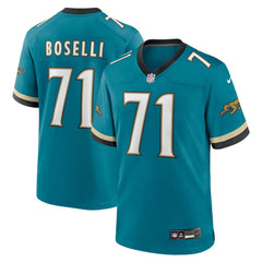 Tony Boselli Jacksonville Jaguars Prowler Throwback Retired Player Game Jersey Teal - Nike
