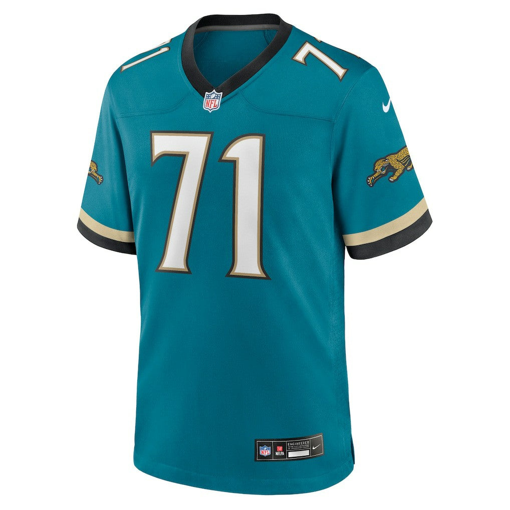 Tony Boselli Jacksonville Jaguars Prowler Throwback Retired Player Game Jersey Teal - Nike