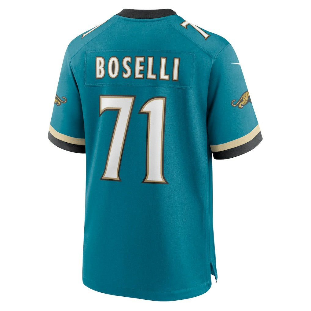 Tony Boselli Jacksonville Jaguars Prowler Throwback Retired Player Game Jersey Teal - Nike