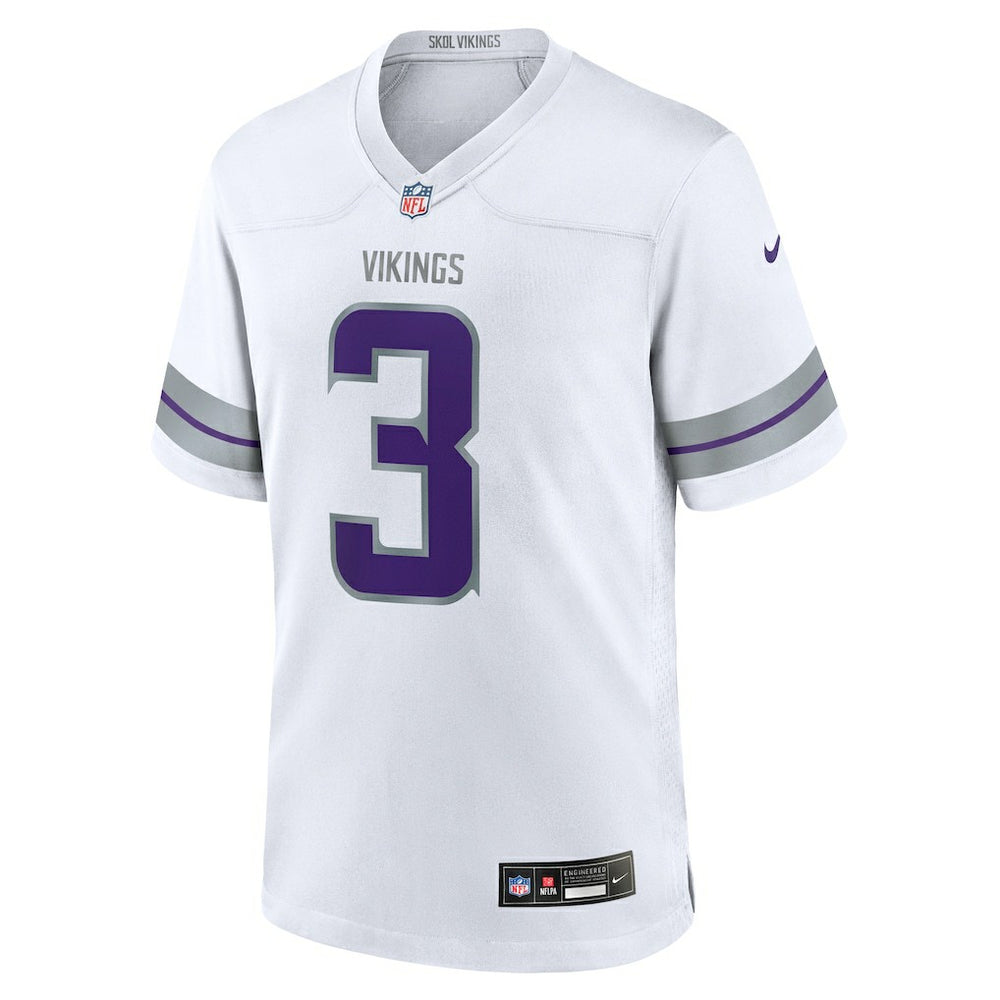 Jordan Addison Minnesota Vikings Alternate Game Player Jersey White - Nike