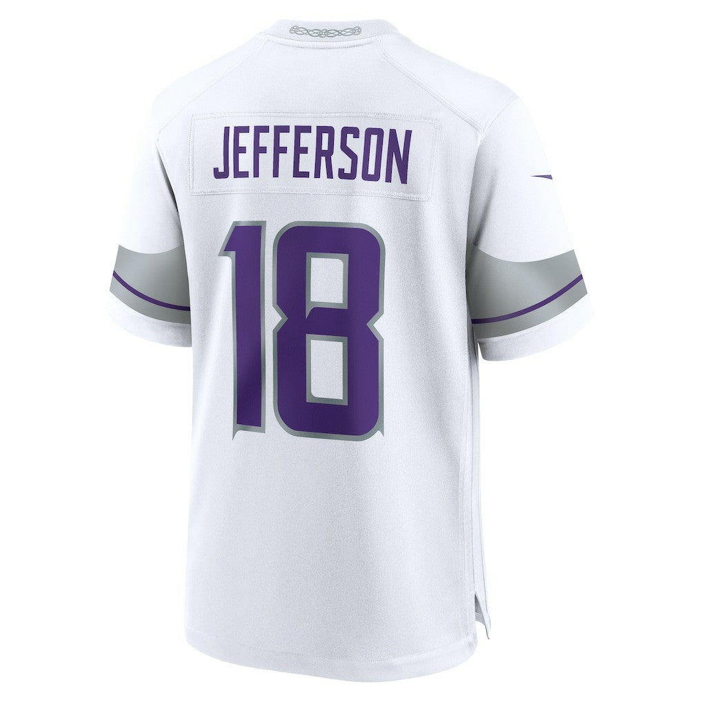 Justin Jefferson Minnesota Vikings Alternate Game Player Jersey White - Nike