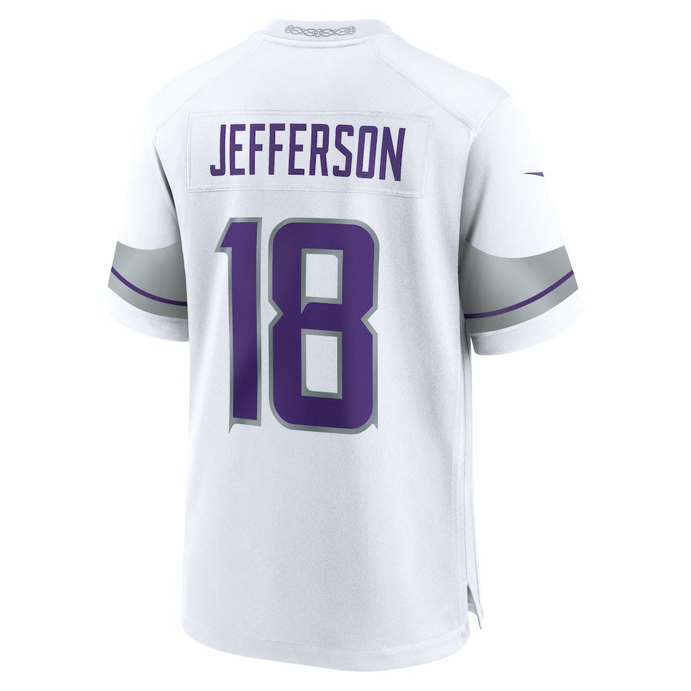 Justin Jefferson Minnesota Vikings Alternate Game Player Jersey White - Nike