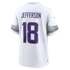Justin Jefferson Minnesota Vikings Alternate Game Player Jersey White - Nike