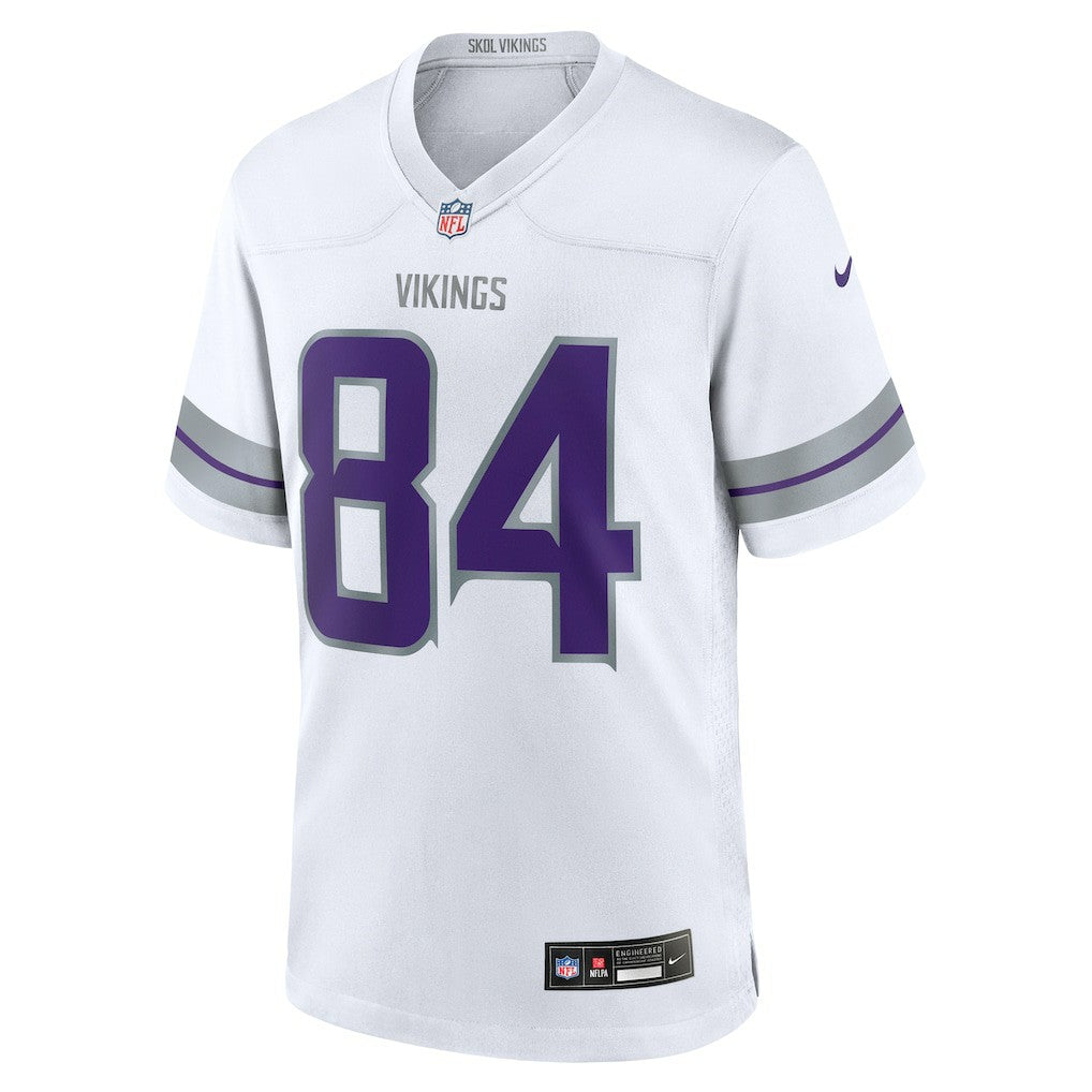 Randy Moss Minnesota Vikings Alternate Retired Player Game Jersey - White | NFL Jerseys