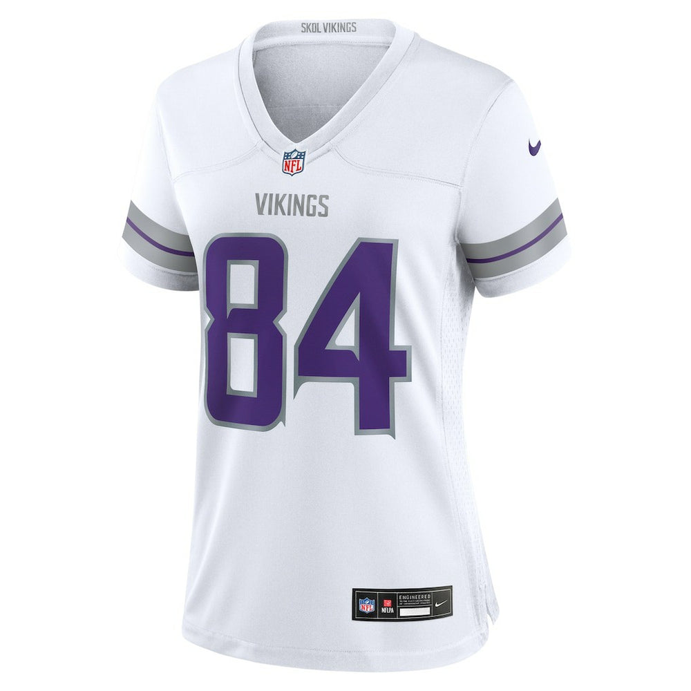 Randy Moss Minnesota Vikings Women's Alternate Retired Player Game Jersey White - Nike