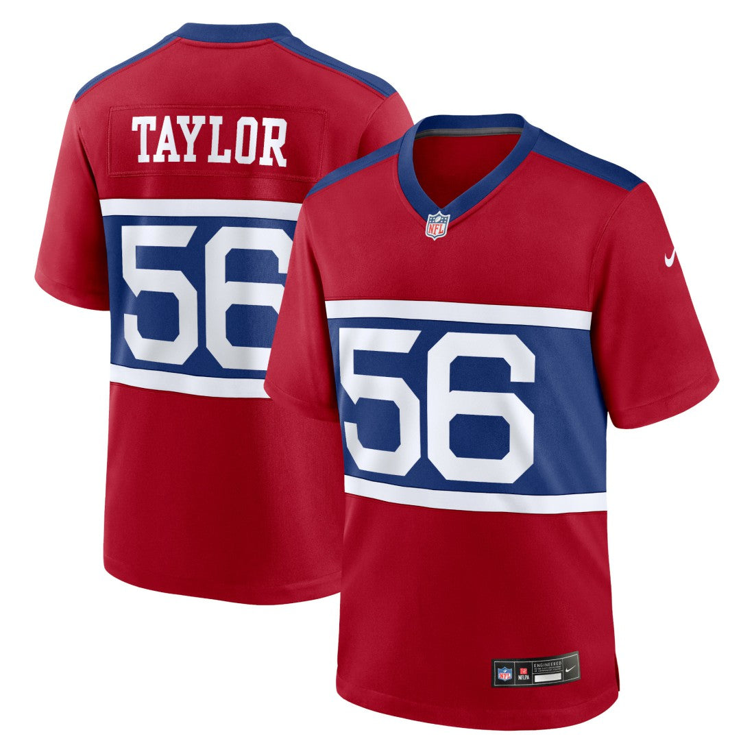 Lawrence Taylor New York Giants Alternate Retired Player Game Jersey Century Red - Nike