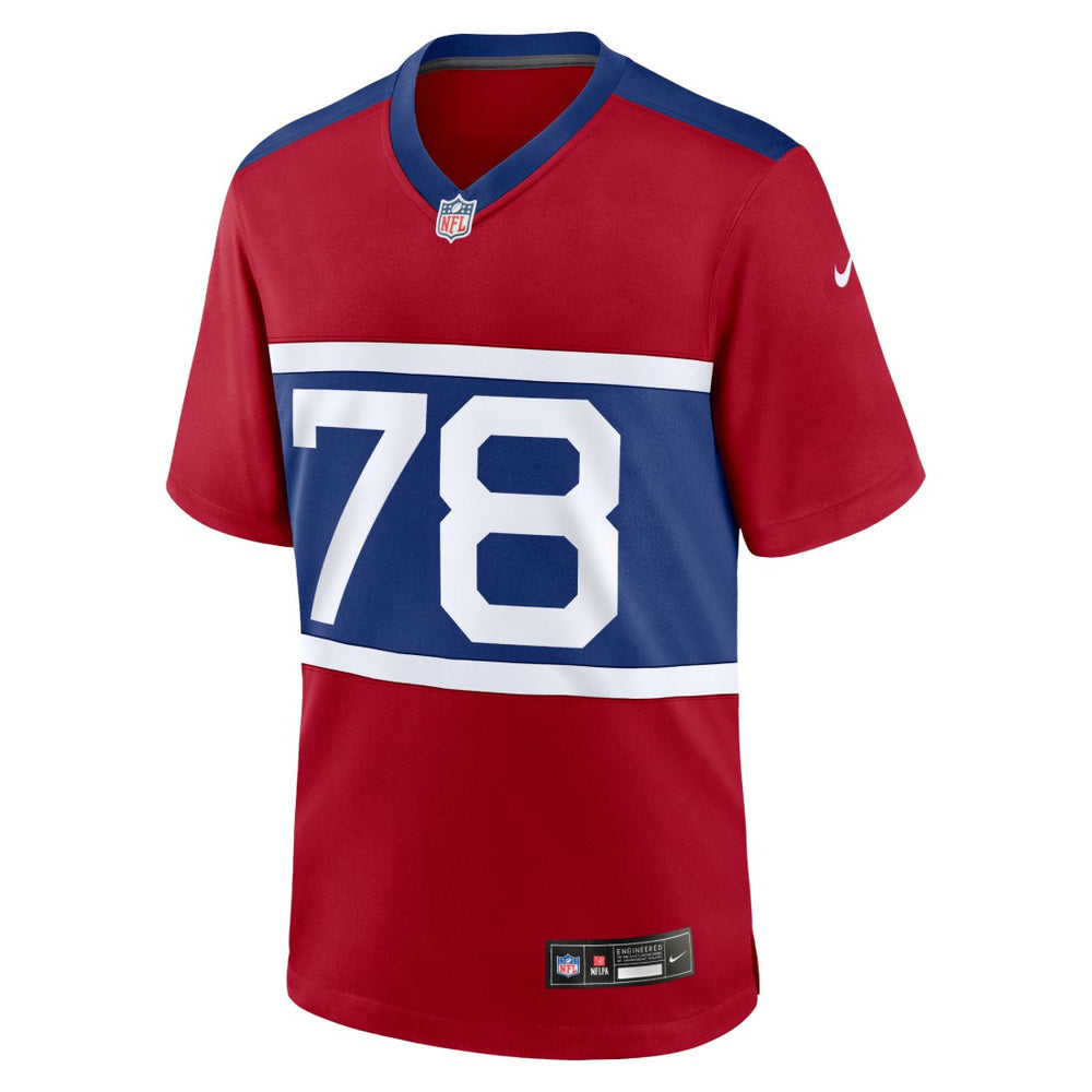 Andrew Thomas New York Giants Alternate Player Game Jersey Century Red - Nike