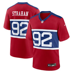 Michael Strahan New York Giants Alternate Retired Player Game Jersey Century Red - Nike