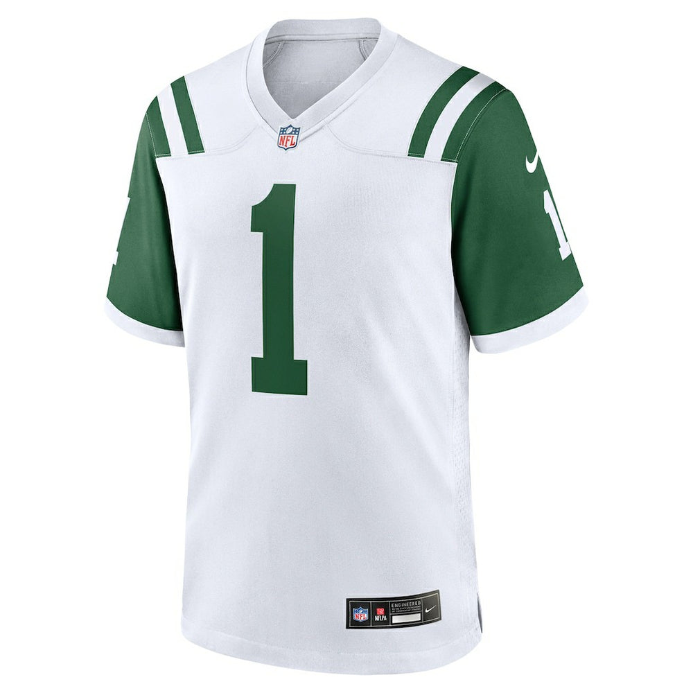 Ahmad Sauce Gardner New York Jets Classic Alternate Game Jersey White - Nike