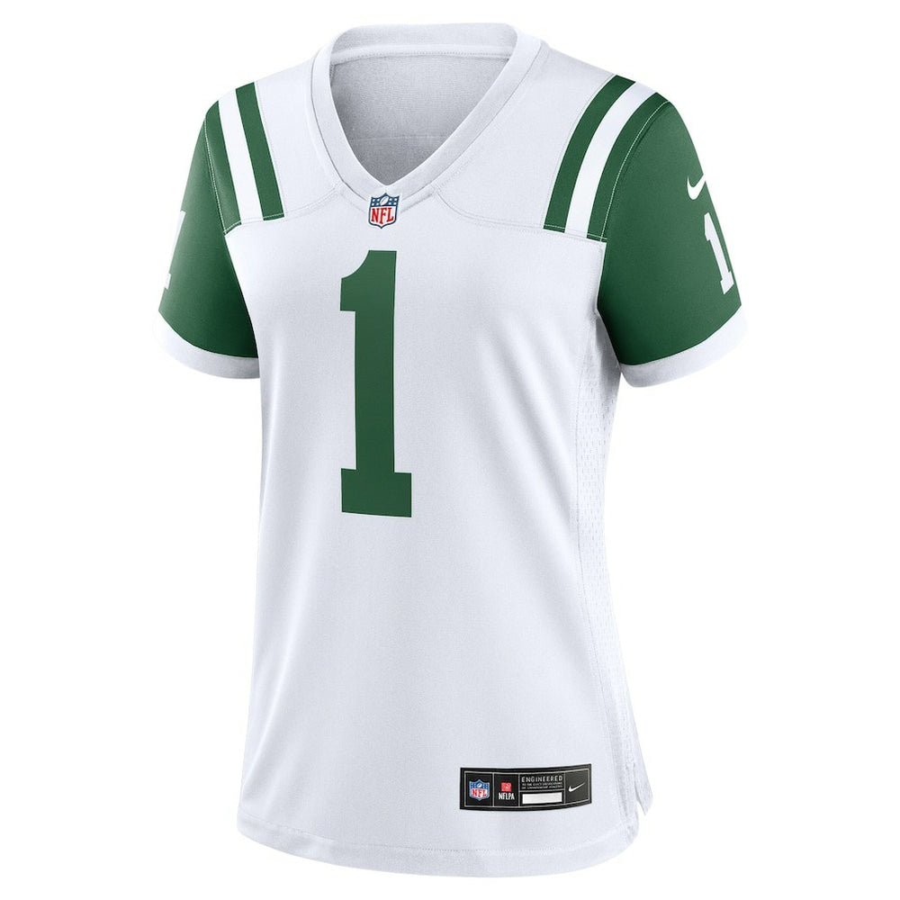 Ahmad Sauce Gardner New York Jets Women's Classic Alternate Game Jersey White - Nike