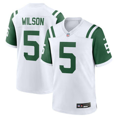 Garrett Wilson New York Jets Classic Alternate Game Jersey White - Nike