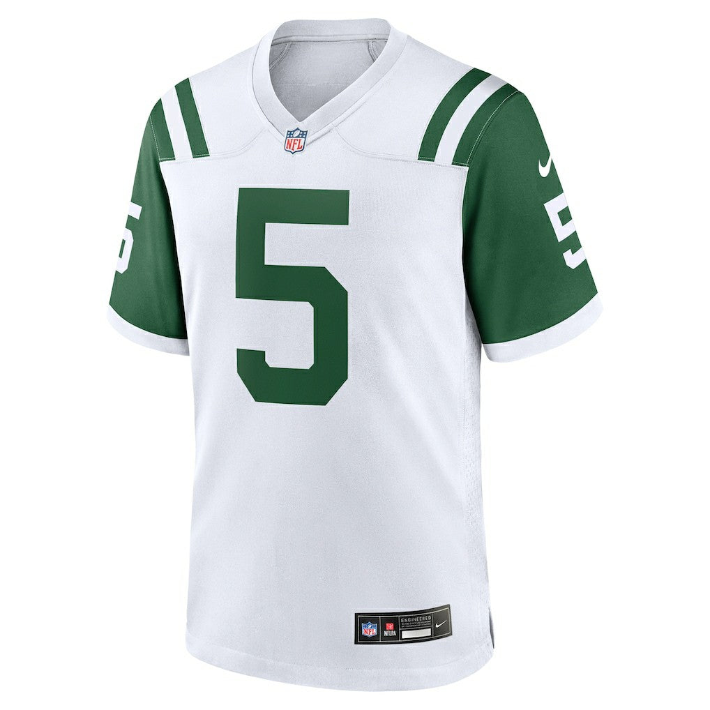 Garrett Wilson New York Jets Classic Alternate Game Jersey - White | NFL Jerseys