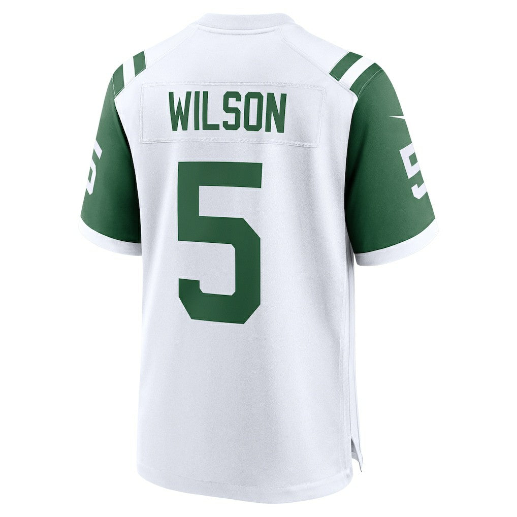 Garrett Wilson New York Jets Classic Alternate Game Jersey - White | NFL Jerseys