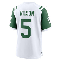 Garrett Wilson New York Jets Classic Alternate Game Jersey White - Nike