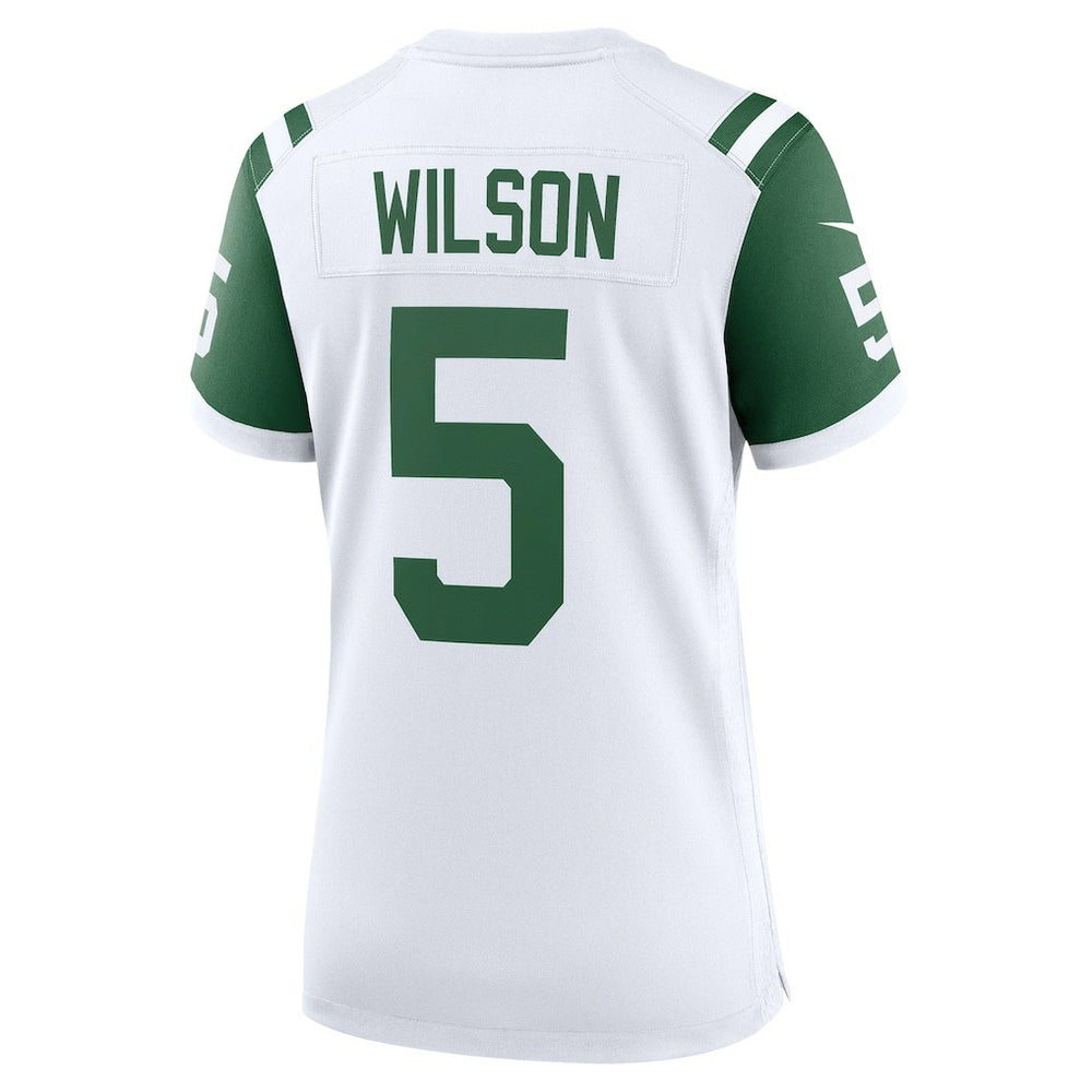 Garrett Wilson New York Jets Women's Classic Alternate Game Jersey White - Nike