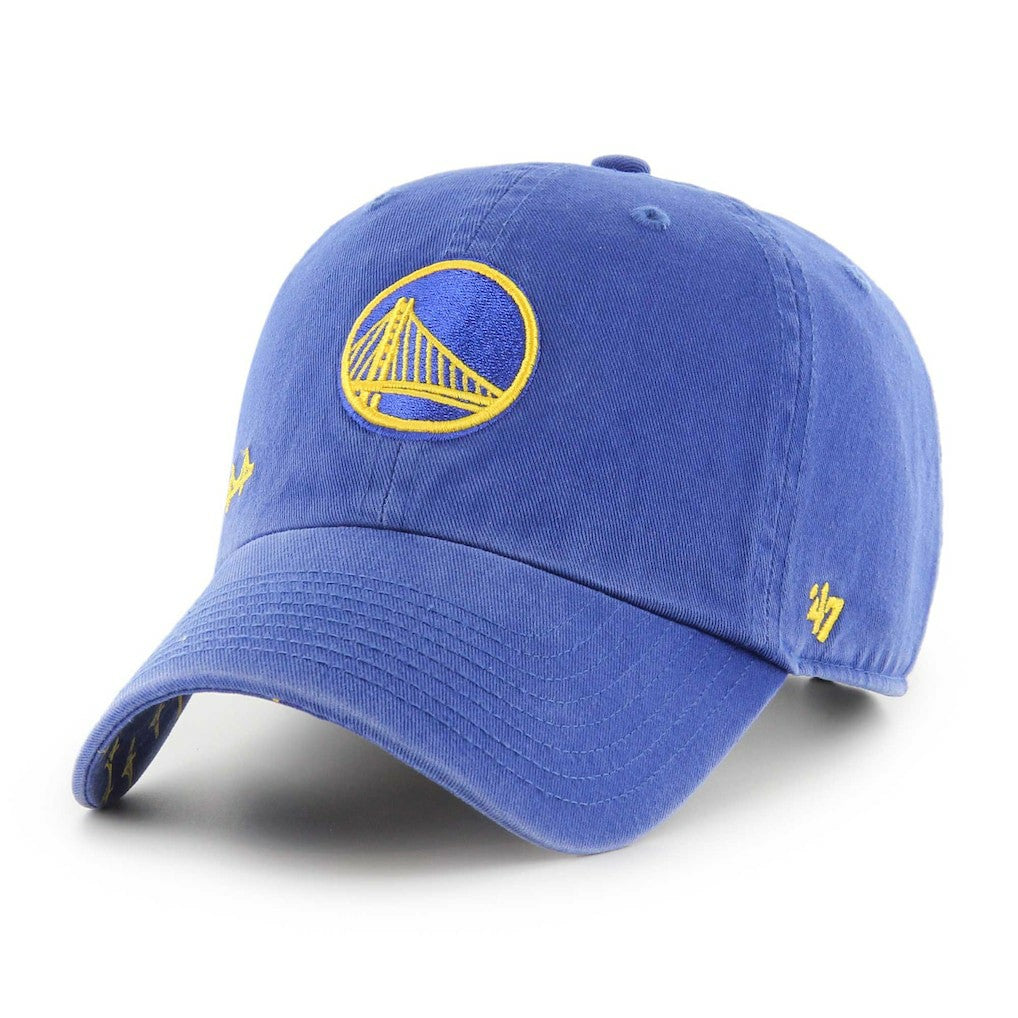 47 brand - Golden State Warriors '47 Women's Confetti Undervisor Clean Up Adjustable Hat - Royal