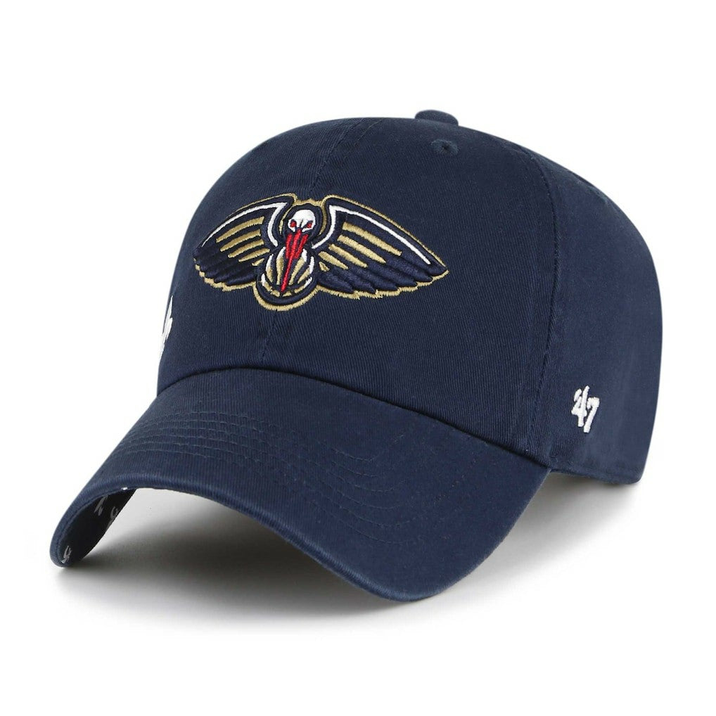 47 brand - New Orleans Pelicans '47 Women's Confetti Undervisor Clean Up Adjustable Hat - Navy