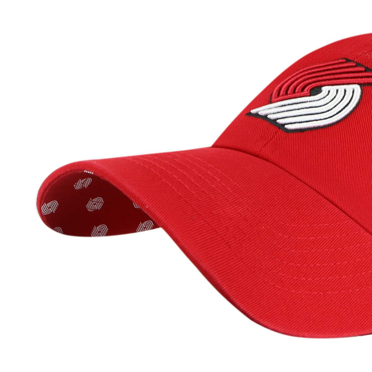 47 brand - Portland Trail Blazers '47 Women's Confetti Undervisor Clean Up Adjustable Hat - Red