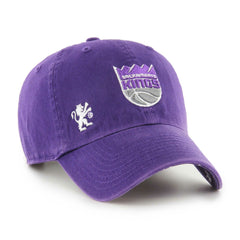 47 brand - Sacramento Kings '47 Women's Confetti Undervisor Clean Up Adjustable Hat - Purple