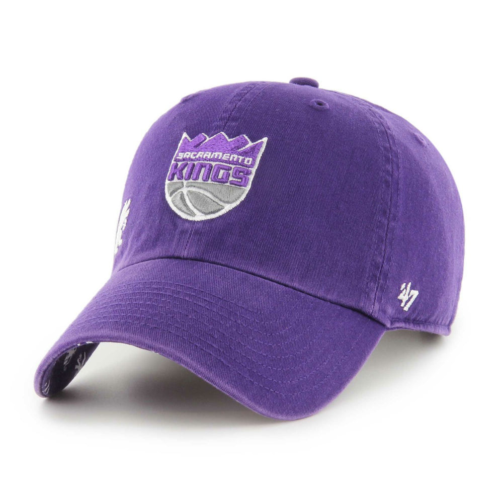 47 brand - Sacramento Kings '47 Women's Confetti Undervisor Clean Up Adjustable Hat - Purple