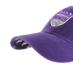 47 brand - Sacramento Kings '47 Women's Confetti Undervisor Clean Up Adjustable Hat - Purple