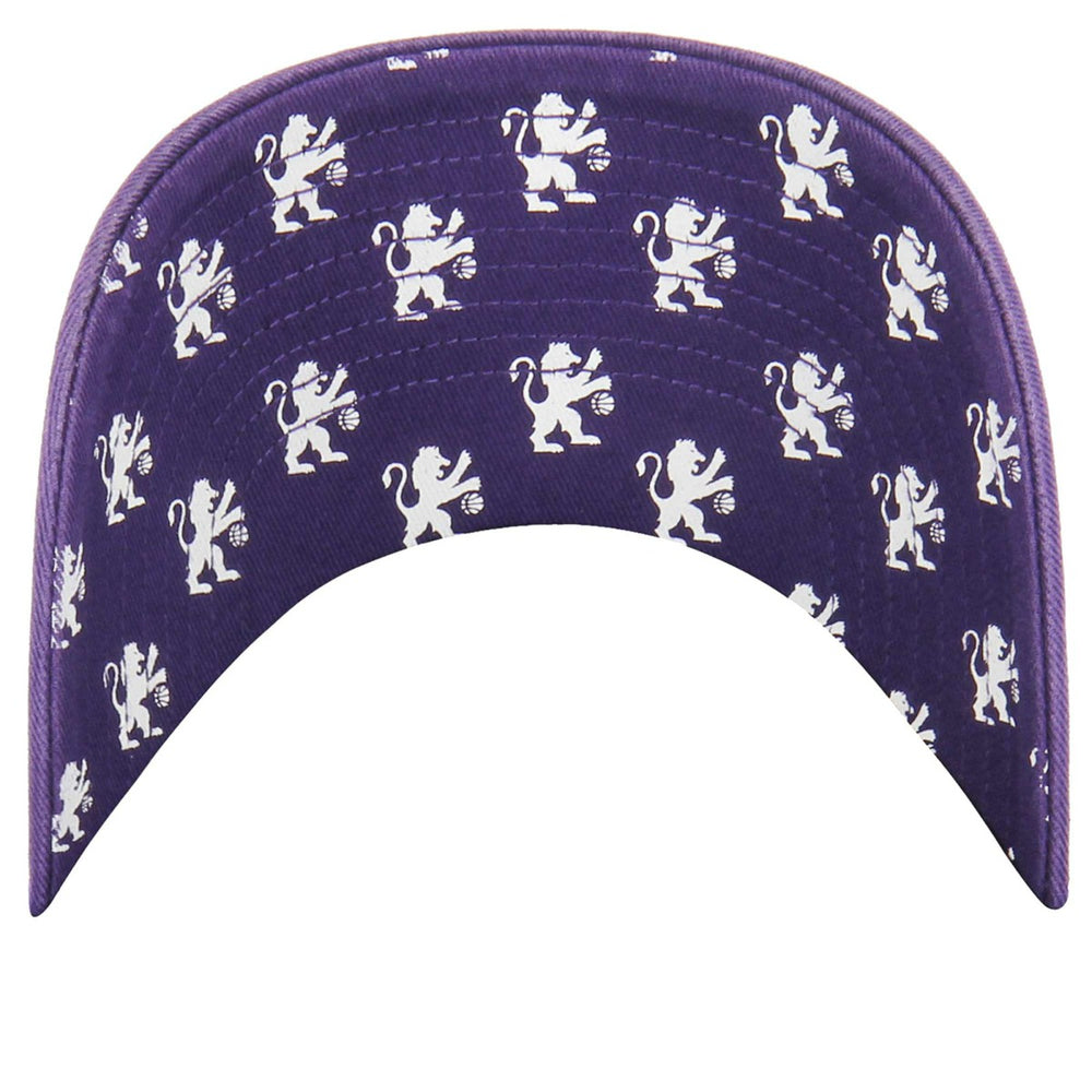 47 brand - Sacramento Kings '47 Women's Confetti Undervisor Clean Up Adjustable Hat - Purple