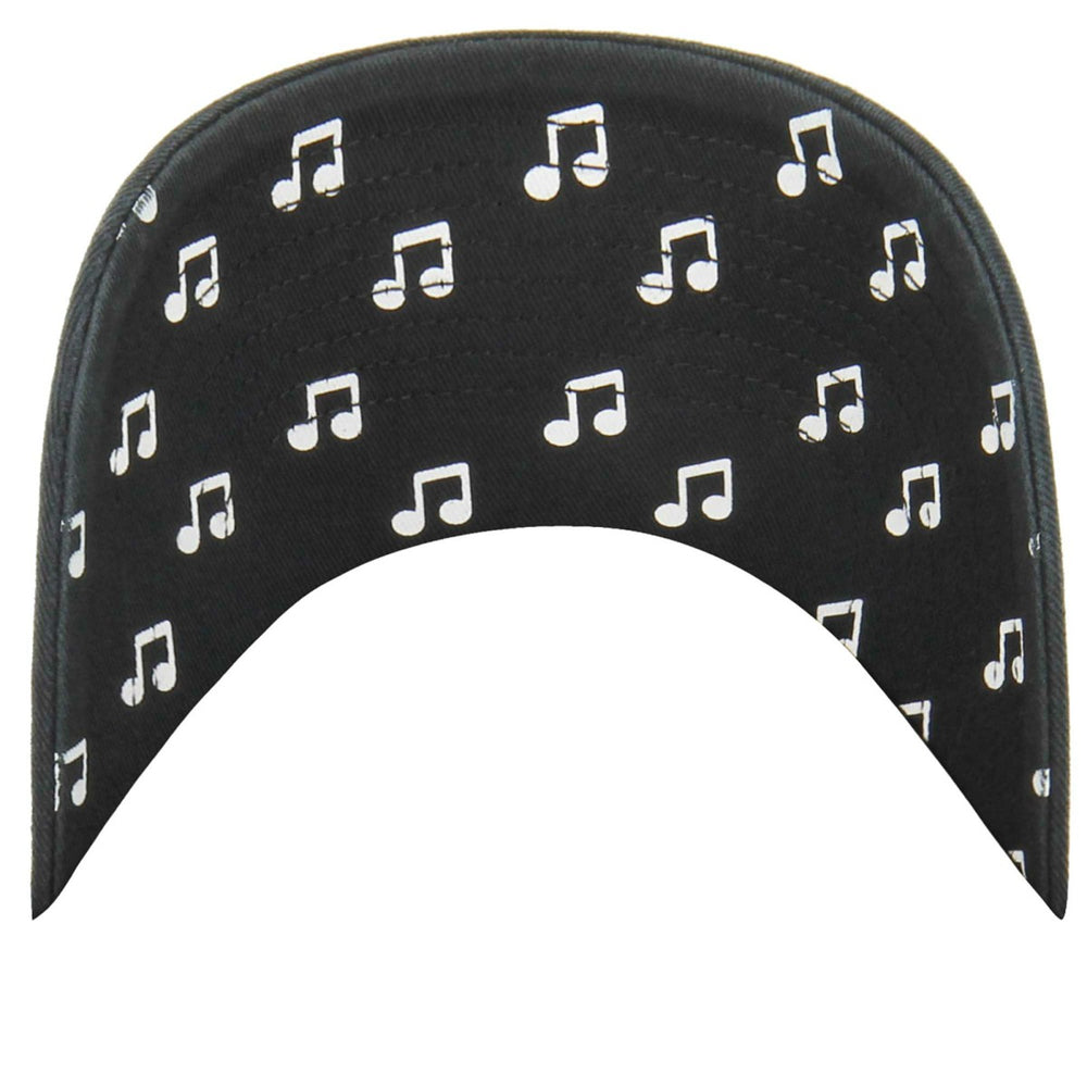 47 brand - Utah Jazz '47 Women's Confetti Undervisor Clean Up Adjustable Hat - Black