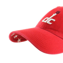 47 brand - Washington Wizards '47 Women's Confetti Undervisor Clean Up Adjustable Hat - Red