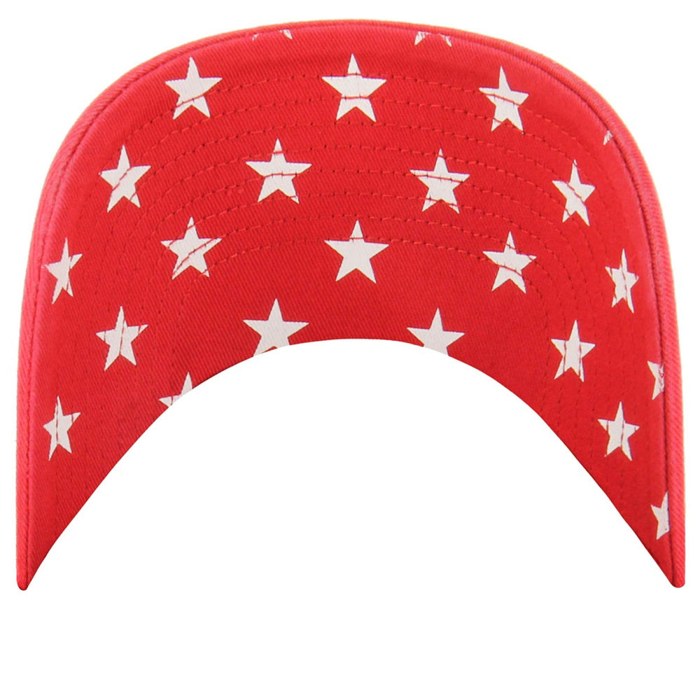 47 brand - Washington Wizards '47 Women's Confetti Undervisor Clean Up Adjustable Hat - Red