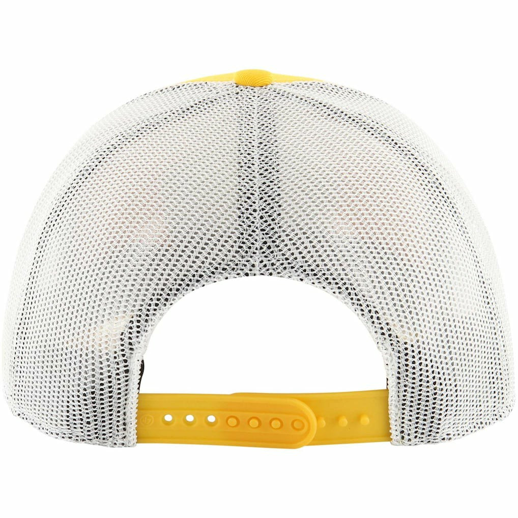 47 brand - Golden State Warriors '47 Semi Patch Trucker Adjustable Hat - Gold