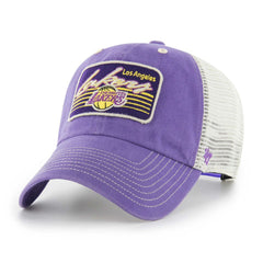 47 brand - Los Angeles Lakers '47 Five Point Patch Clean Up Adjustable Hat - Purple