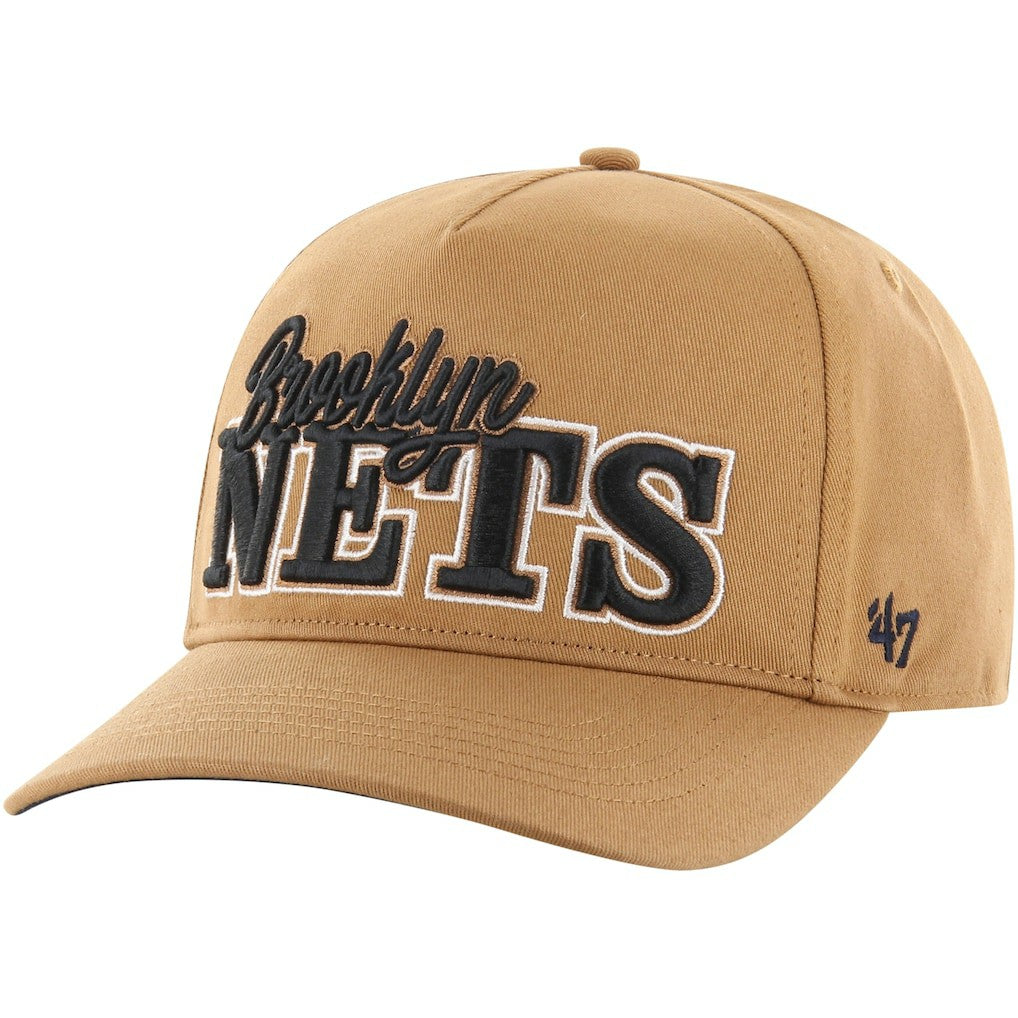 47 brand - Brooklyn Nets '47 Barnes Hitch Adjustable Hat - Tan