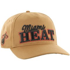 47 brand - Miami Heat '47 Barnes Hitch Adjustable Hat - Tan