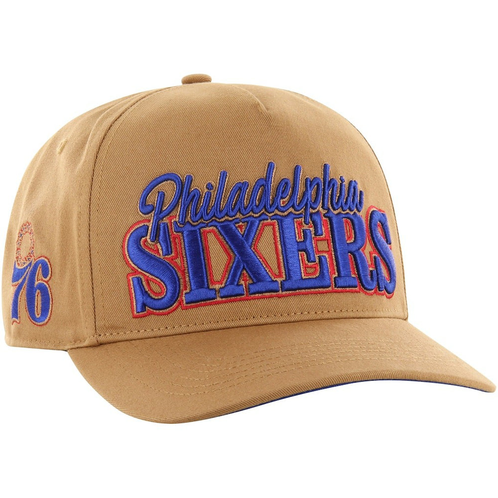 47 brand - Philadelphia 76ers '47 Barnes Hitch Adjustable Hat - Tan
