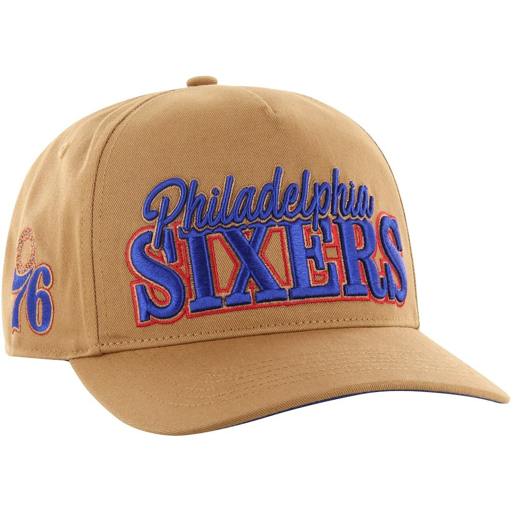 47 brand - Philadelphia 76ers '47 Barnes Hitch Adjustable Hat - Tan