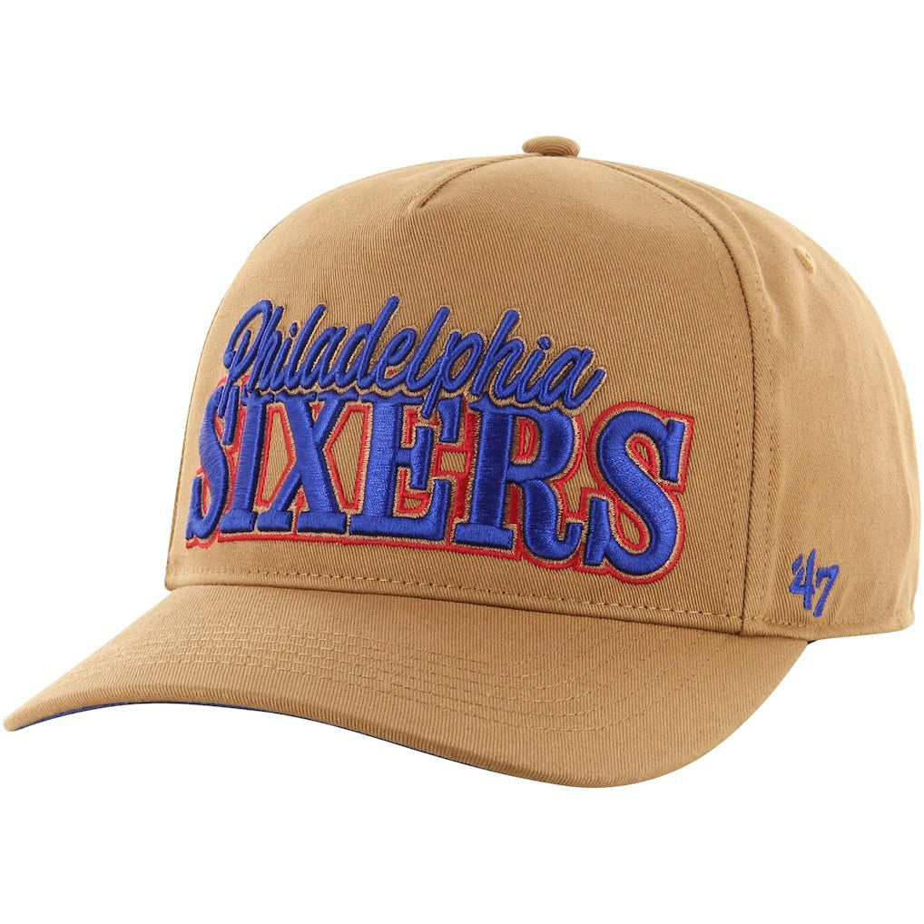 47 brand - Philadelphia 76ers '47 Barnes Hitch Adjustable Hat - Tan