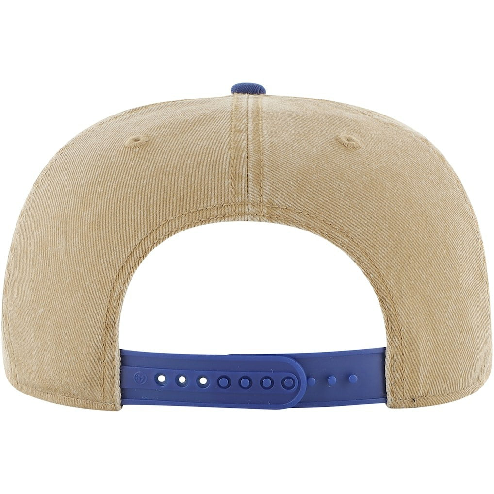 47 brand - Philadelphia 76ers '47 Chilmark Captain Snapback - Khaki/Royal