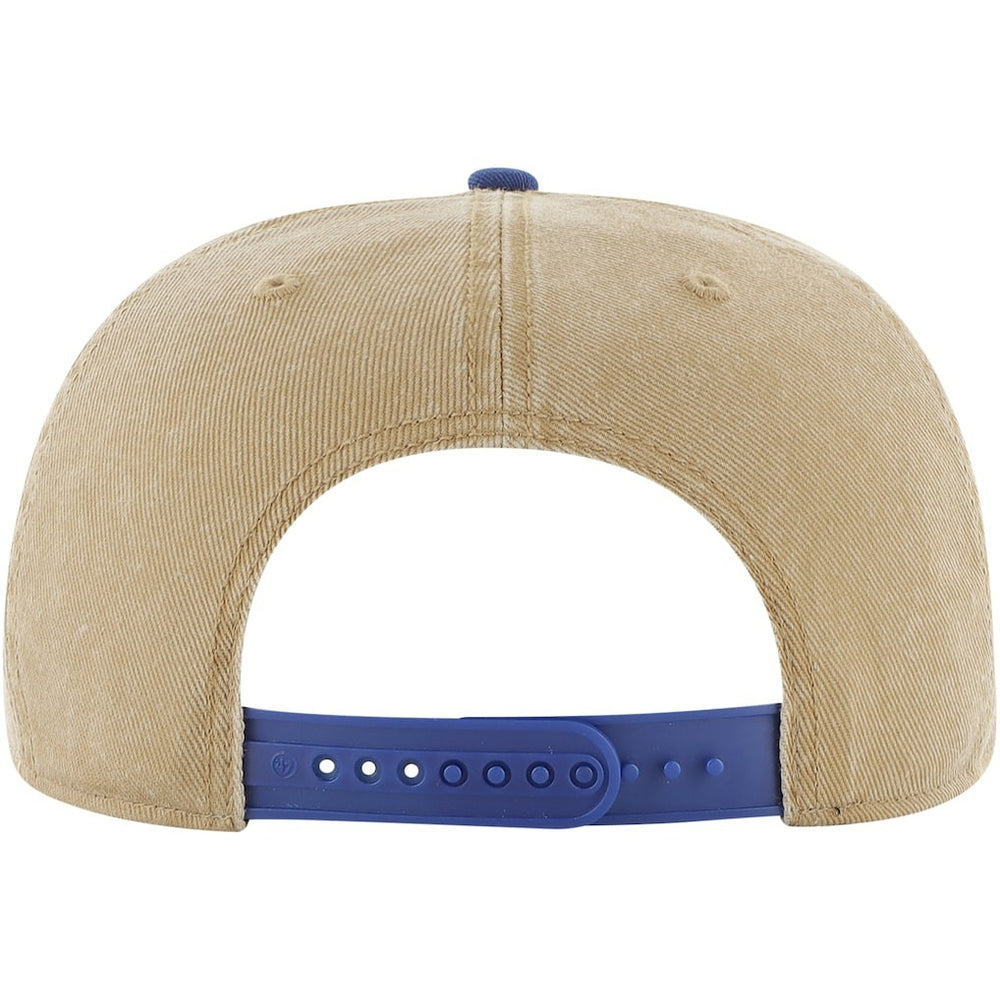 47 brand - Philadelphia 76ers '47 Chilmark Captain Snapback - Khaki/Royal