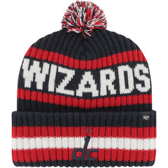 47 brand - Washington Wizards '47 Bering Cuffed Knit Hat with Pom - Navy